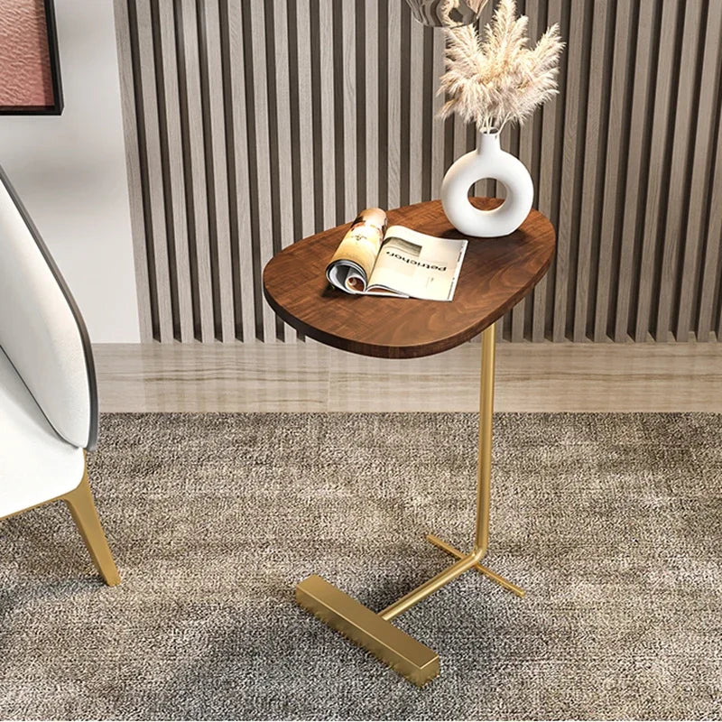 Side table living room furniture coffee table Light luxury table simple wooden tables small apartment coffee desk