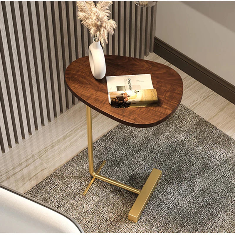 Side table living room furniture coffee table Light luxury table simple wooden tables small apartment coffee desk